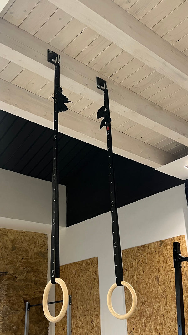Staffa soffitto per sacco da boxe,Tessuti aerei,anelli, trx , corda,